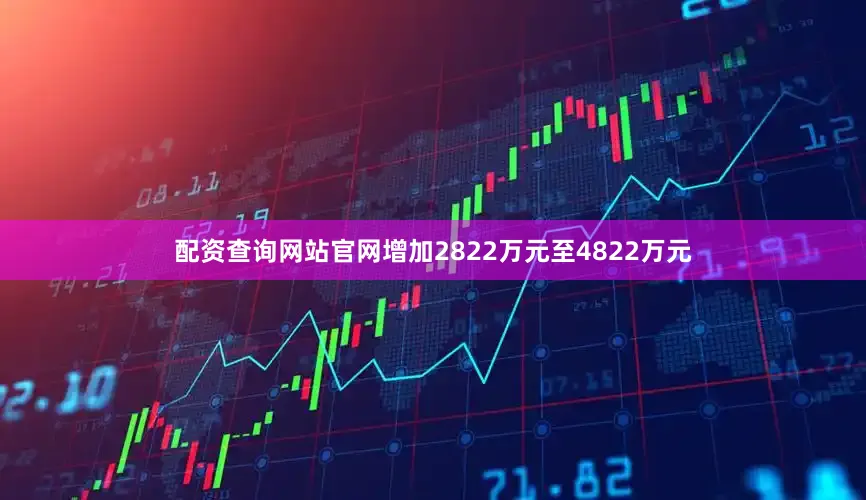 配资查询网站官网增加2822万元至4822万元