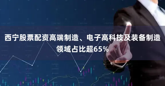西宁股票配资高端制造、电子高科技及装备制造领域占比超65%